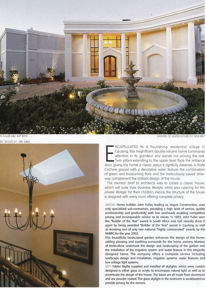 Gauteng Home Builder